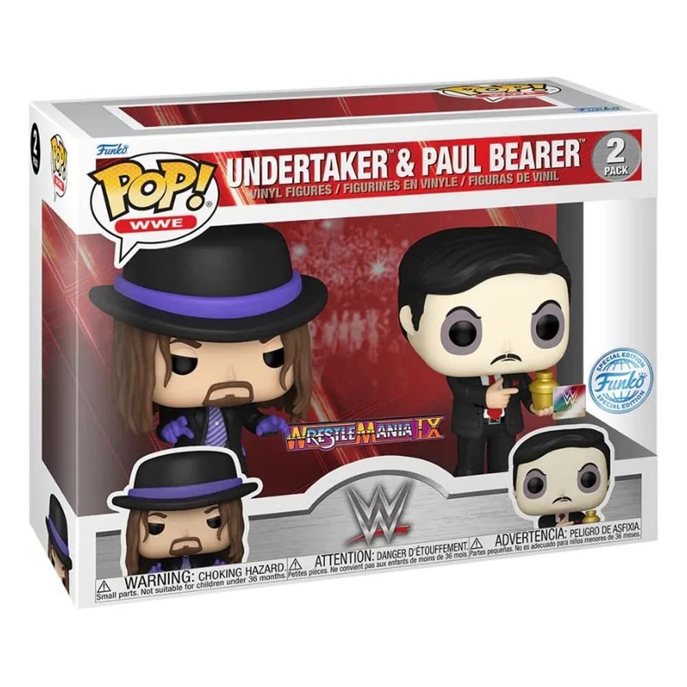 スポーツ選手 Undertaker & Paul Bearer Amazon.co.jp: PoP! Undertaker and Paul Bearer 限定ビニール